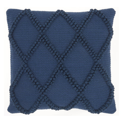 18" Navy Cotton Blend