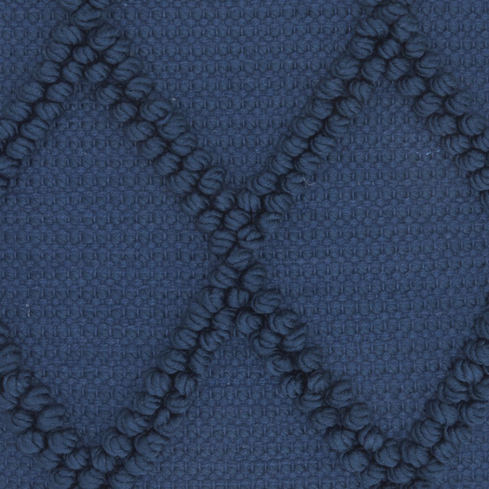 18" Navy Cotton Blend