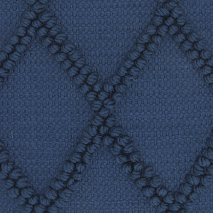 18" Navy Cotton Blend