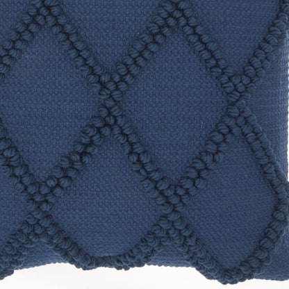 18" Navy Cotton Blend