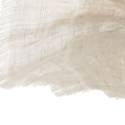 Wide Tasseled Marble Pink Lumbar Pillow