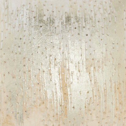 18" Cream Velvet Throw Pillow