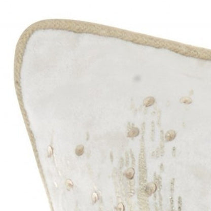 18" Pink Velvet Throw Pillow