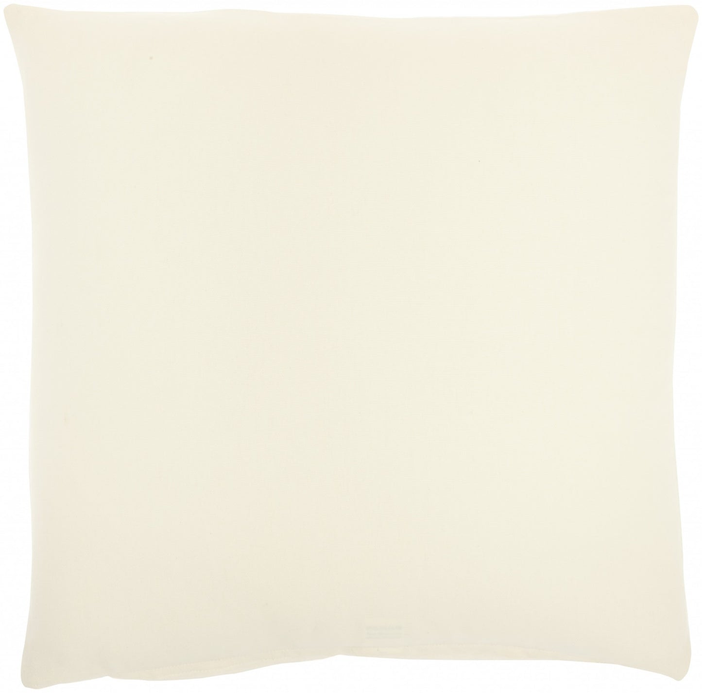 16" Ivory Cotton Throw Pillow