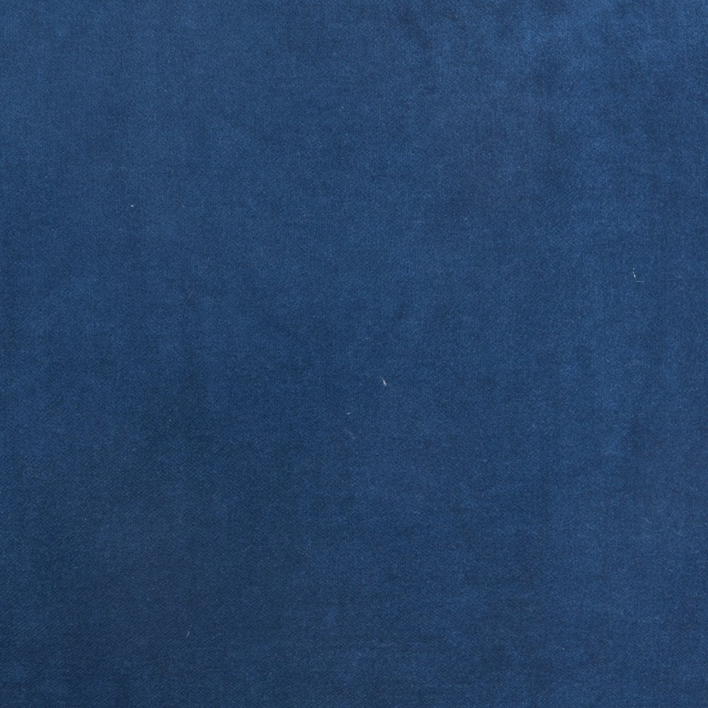 14" X 20" Navy Blue Cotton Throw Pillow
