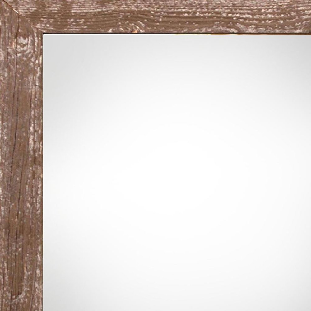 10" x 10" Brown Wood Hanging Picture Frame