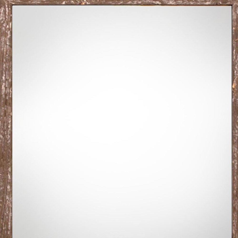 10" x 10" Brown Wood Hanging Picture Frame
