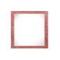 10" x 10" Red Wood Hanging Picture Frame