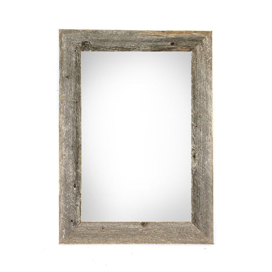 10" x 20" Gray Wood Hanging Picture Frame