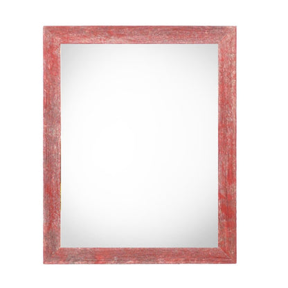 11" x 14" Red Wood Hanging Picture Frame