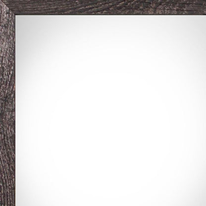 11" x 17" Black Solid Wood Hanging Picture Frame