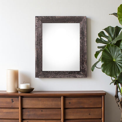 11" x 17" Black Solid Wood Hanging Picture Frame