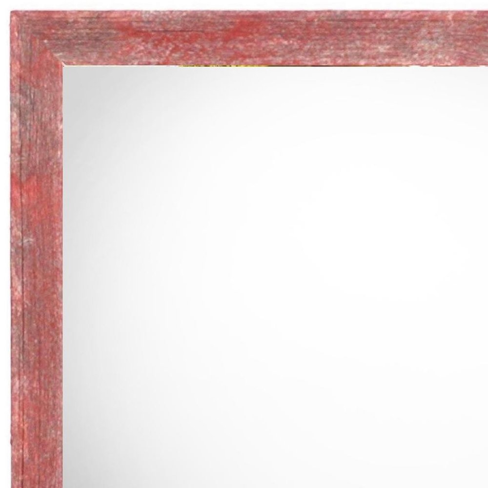 12" x 12" Red Wood Tabletop Picture Frame