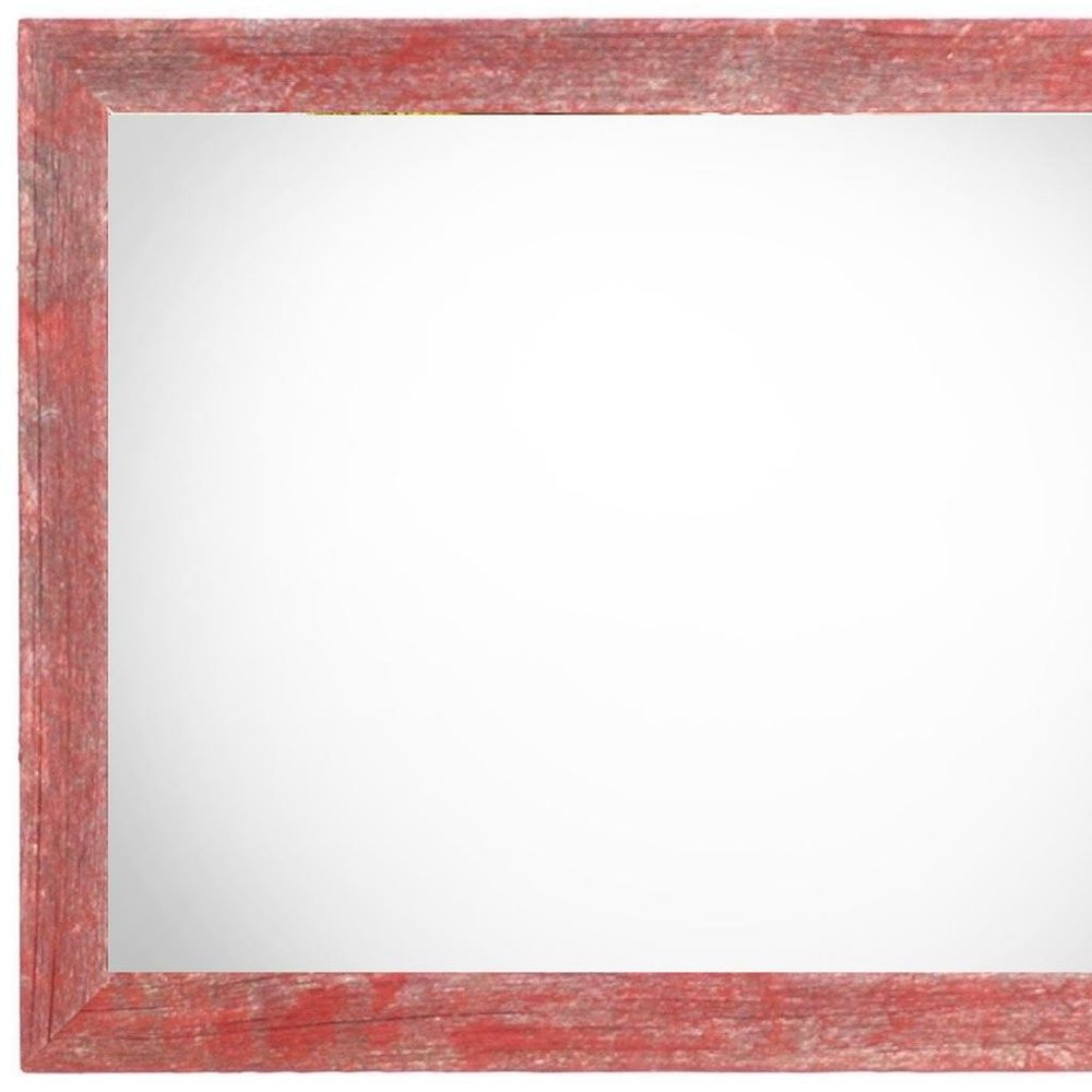 12" x 12" Red Wood Tabletop Picture Frame