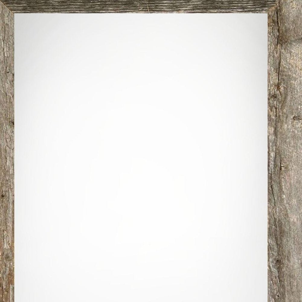 12" x 16" Gray Wood Hanging Picture Frame
