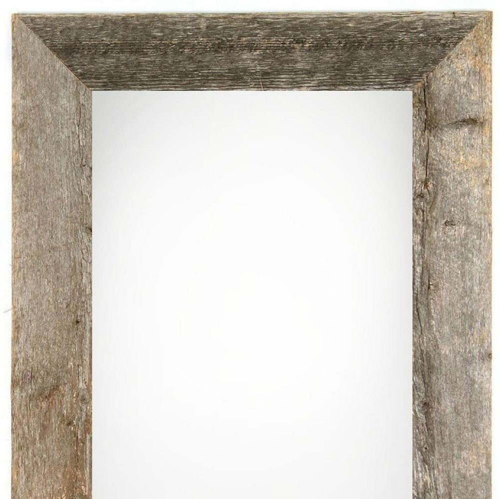12" x 16" Gray Wood Hanging Picture Frame