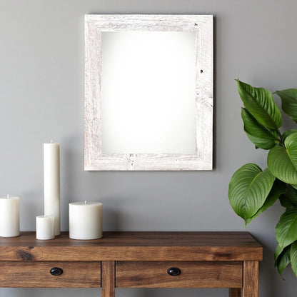 12" x 16" White Wood Hanging Picture Frame