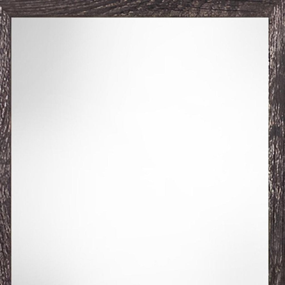 12" x 24" Black Solid Wood Hanging Picture Frame