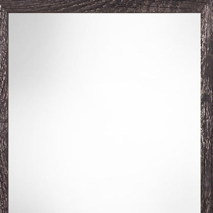 12" x 24" Black Wood Hanging Picture Frame