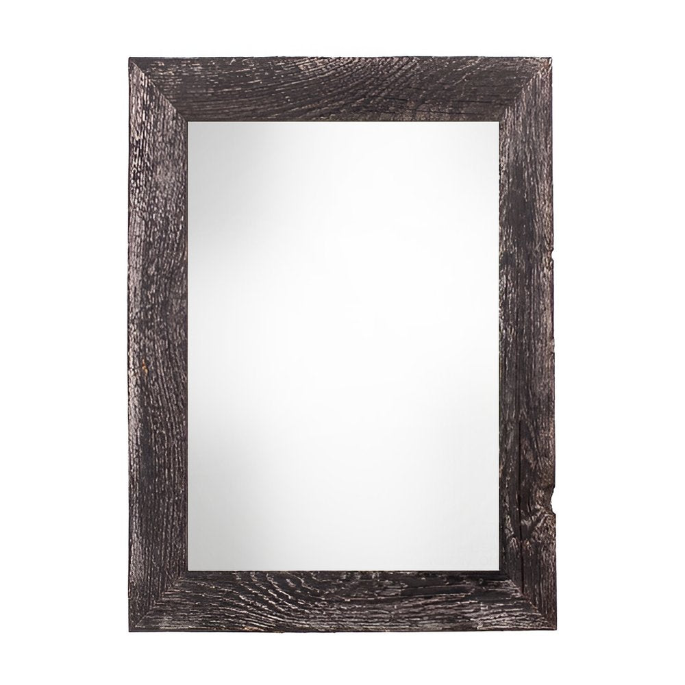 12" x 24" Black Solid Wood Hanging Picture Frame