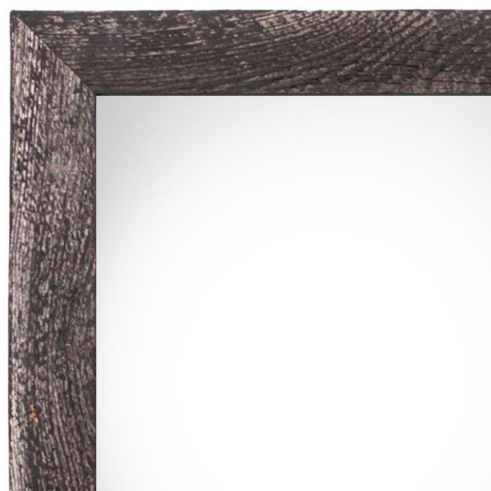 14" x 18" Black Solid Wood Hanging Picture Frame