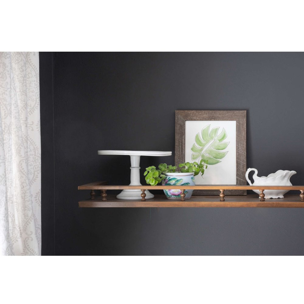 20" x 28" Espresso Solid Wood Hanging Picture Frame