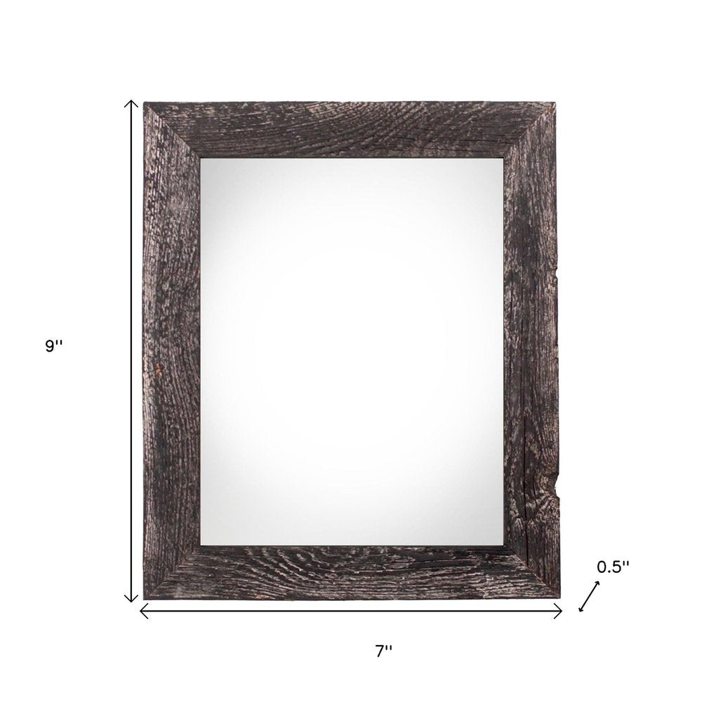 4" x 6" Black Wood Tabletop Picture Frame