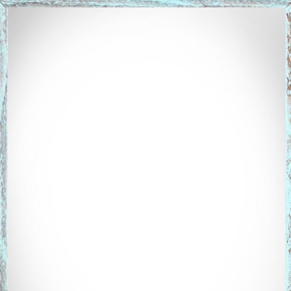 4" x 6" Blue Solid Wood Tabletop Picture Frame