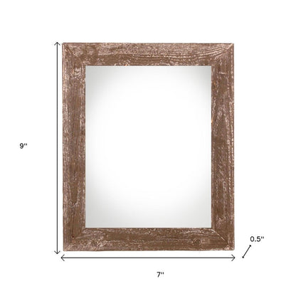 4" x 6" Espresso Solid Wood Tabletop Picture Frame