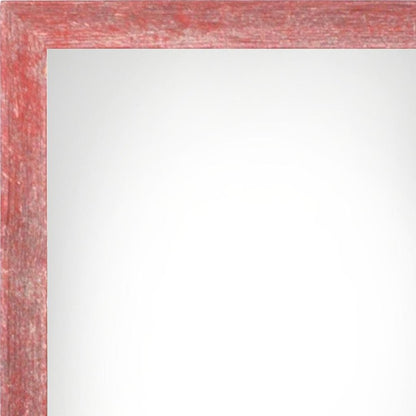 9" x 12" Red Solid Wood Hanging Picture Frame