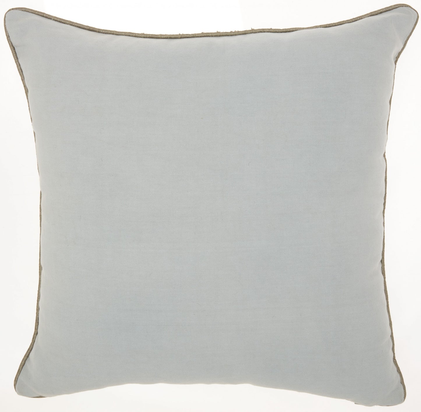 18" Periwinkle Cotton Throw Pillow