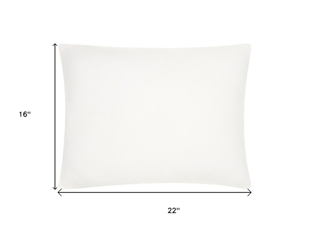16" X 22" Choice White Lumbar Pillow Insert