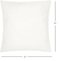 20" X 20" Choice White Square Pillow Insert