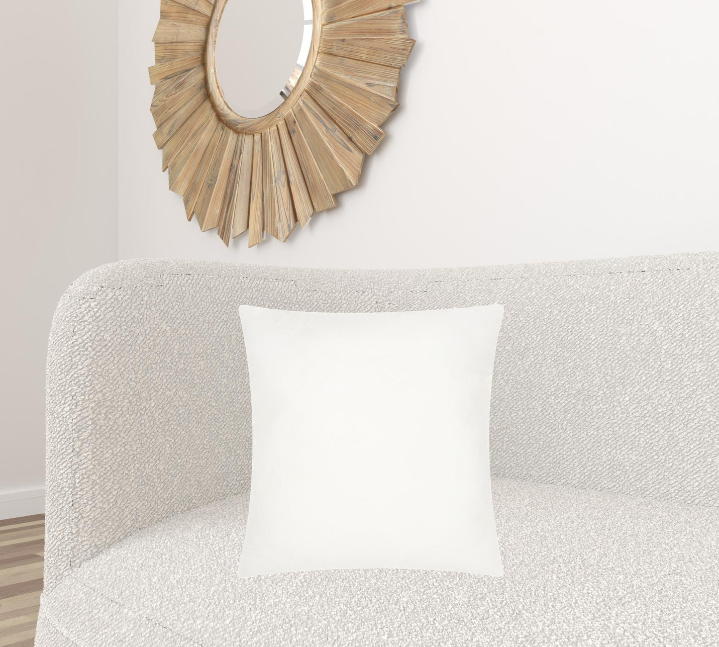 20" X 20" Choice White Square Pillow Insert