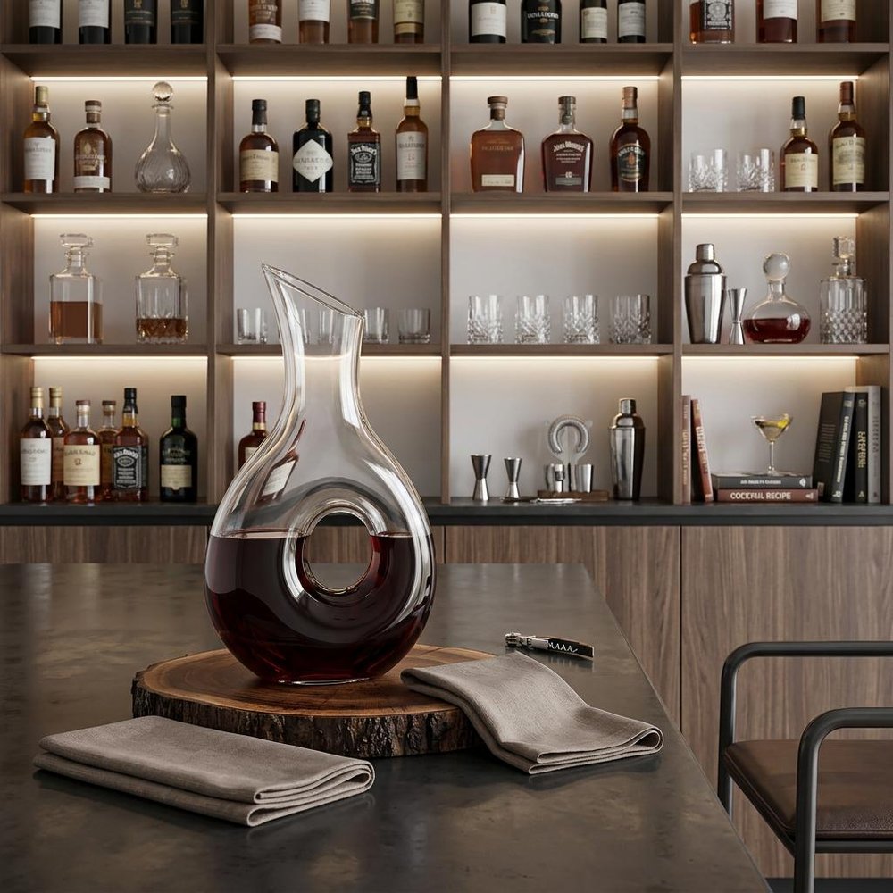 Clear Crystal Pitcher