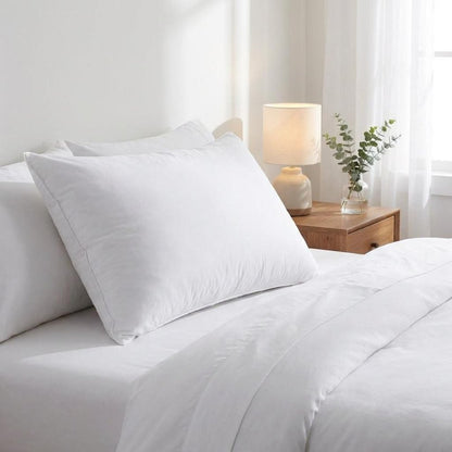 Lux Sateen Down Alternative Standard Size Firm Pillow