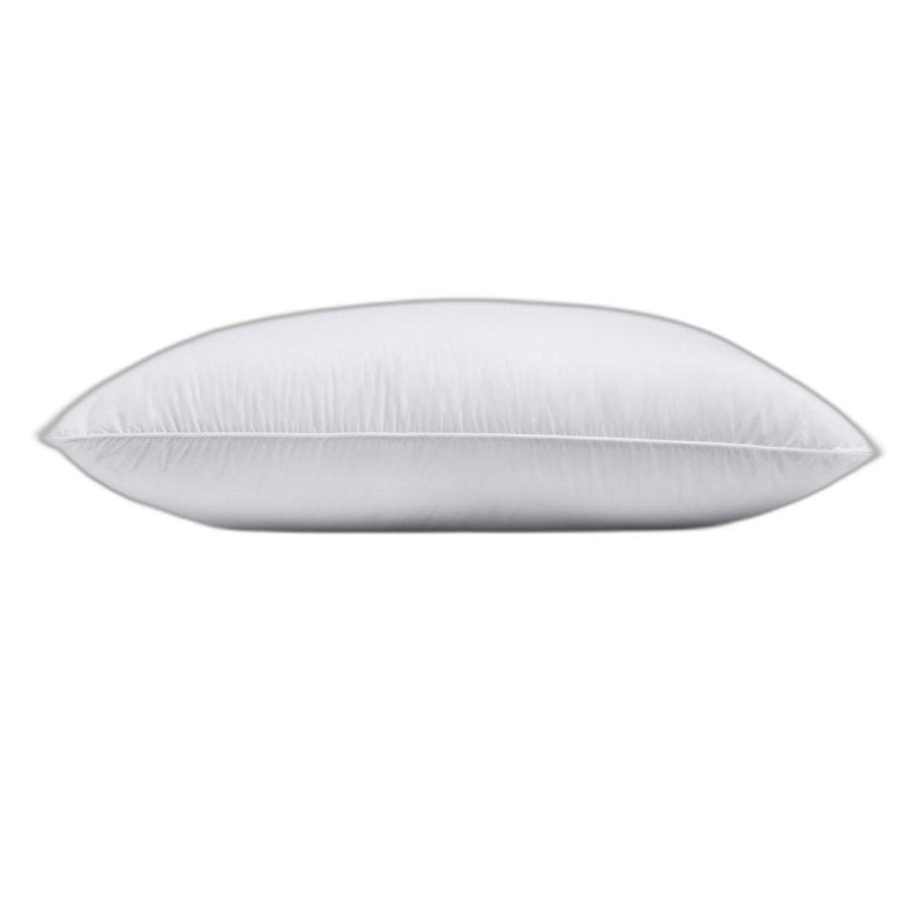 Set Of 2 Lux Sateen Down Alternative Standard Size Medium Pillows