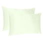 Ivory Dreamy Set Of 2 Silky Satin King Pillowcases
