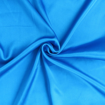 Blue Dreamy Set Of 2 Silky Satin Standard Pillowcases