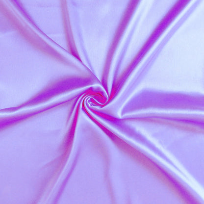 Purple Dreamy Set Of 2 Silky Satin Standard Pillowcases