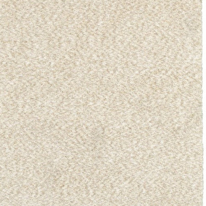 3' X 5' Ivory Shag Hand Tufted Area Rug