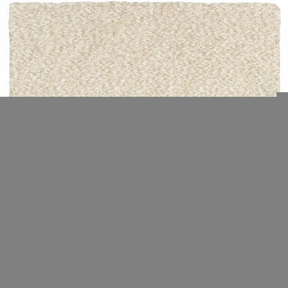 10' X 13' Modern Shag Ivory Indoor Area Rug