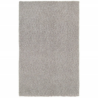 3' X 5' Modern Shaggy Soft Gray Indoor Area Rug