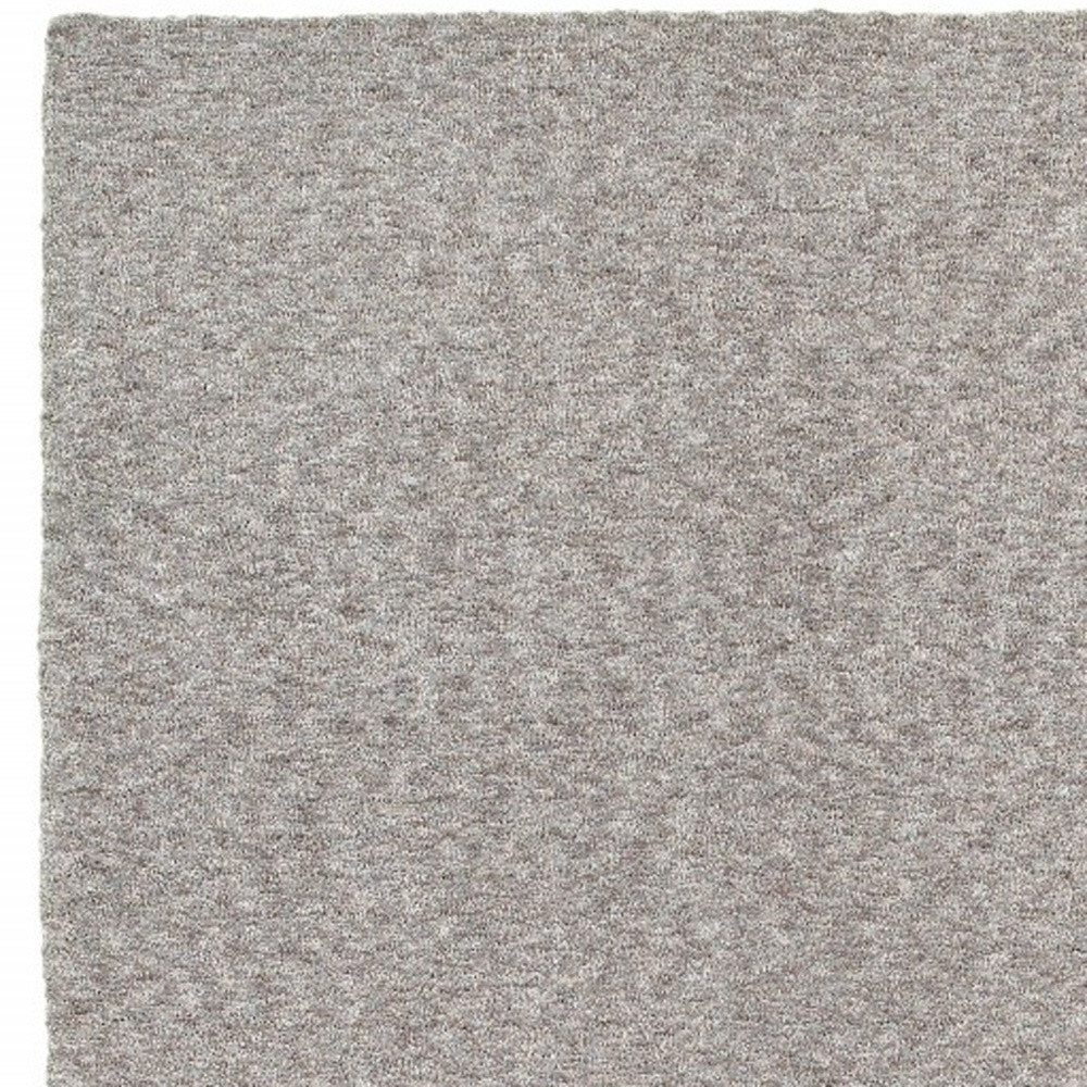 8' X 11' Modern Shaggy Soft Gray Indoor Area Rug