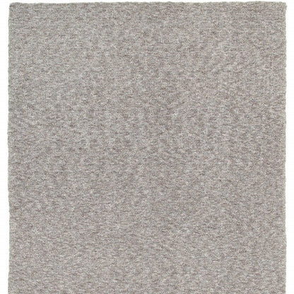 8' X 11' Modern Shaggy Soft Gray Indoor Area Rug