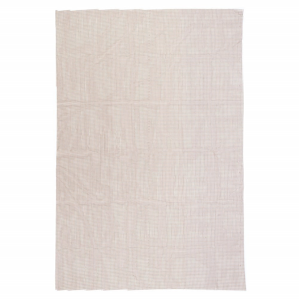 4' X 5' Brown Non Slip Indoor Outdoor Rug Pad