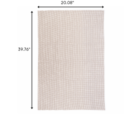 4' X 5' Brown Non Slip Indoor Outdoor Rug Pad