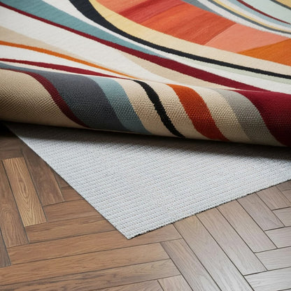 6' X 8' Beige Non Slip Rug Pad