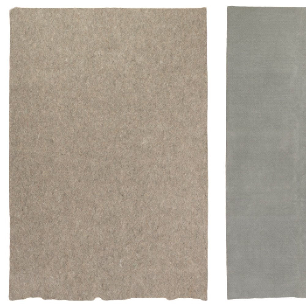 2' x 4' Gray Non Slip Rug Pad