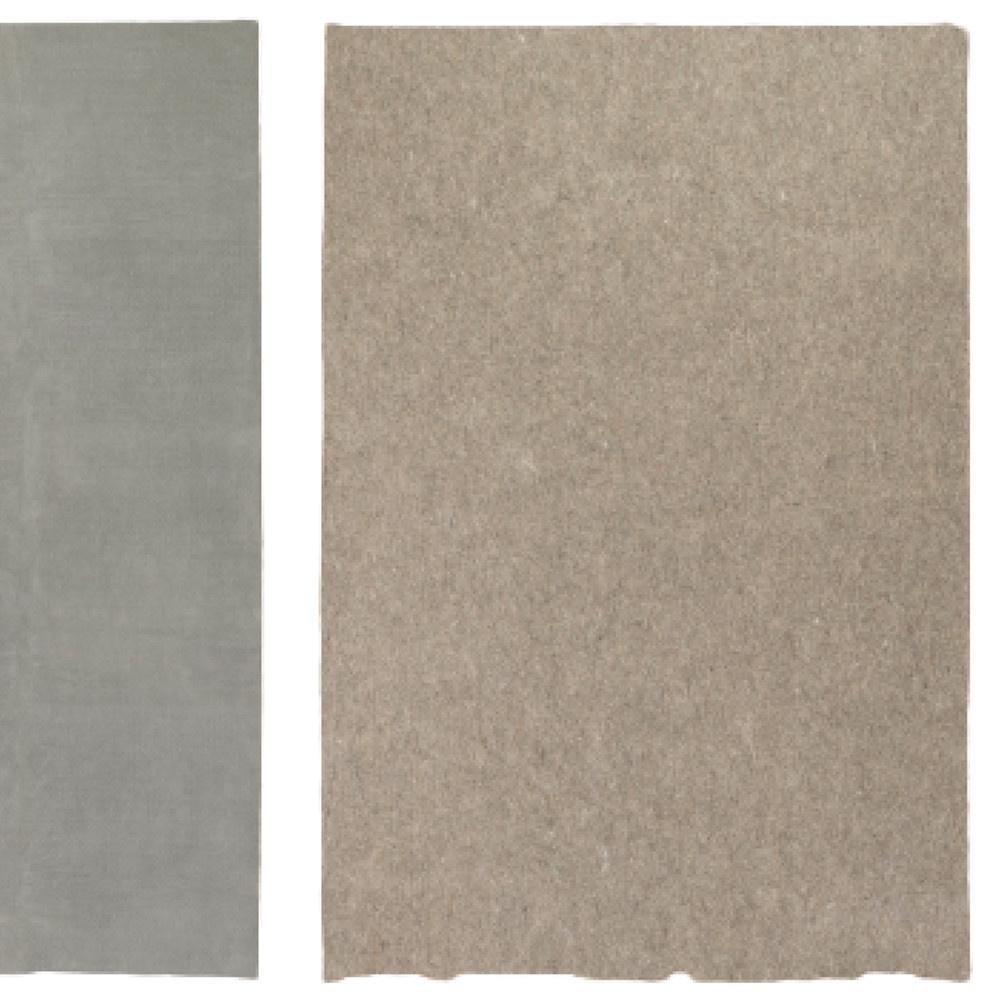 2' x 4' Gray Non Slip Rug Pad